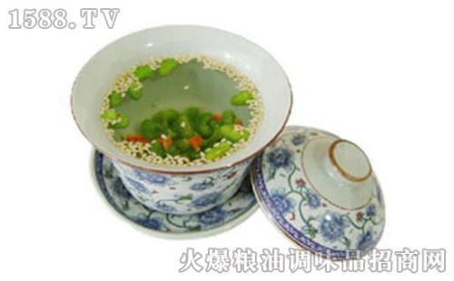 熏青豆茶