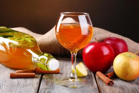 苹果酒里面的苹果是真的吗